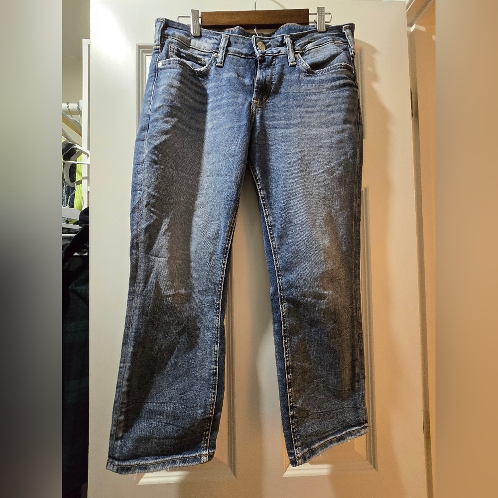 Silver Jeans Womens Britt Capri